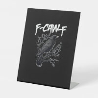 F-Caw-F Grappige Kraai Minimaal Schoon
