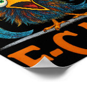 F-caw-f Grappige Rommelige Kip Vogel Haan Fcawf Me Poster (Hoek)