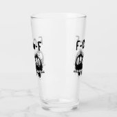 F-Caw-F Grappige Vogel Citaat Cadeaus  Glas (Links)