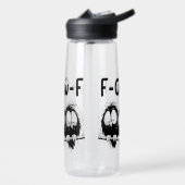 F-Caw-F Grappige Vogel Citaat Cadeaus Waterfles (Links)