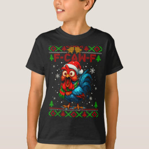 F Caw F Haan Funny Vogel Fcawf Kippenfluisteraar T-shirt
