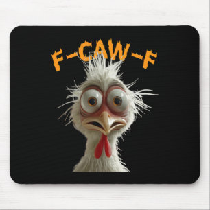 F Caw F Haan Grappige Vogel Fcawf Kippenfluisteraa Muismat