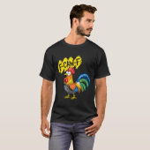 F Caw F Haan Grappige Vogel Fcawf Kippenfluisteraa T-shirt (Voorkant volledig)
