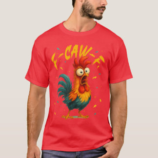 F Caw F Haan Grappige Vogel Fcawf Kippenfluisteraa T-shirt