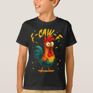F Caw F Haan Grappige Vogel Kippenfluisteraar Fawk T-shirt