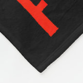 F-caw-f Haan Meme Grappige Kip Humor Grap Fcaw Fleece Deken (Hoek)