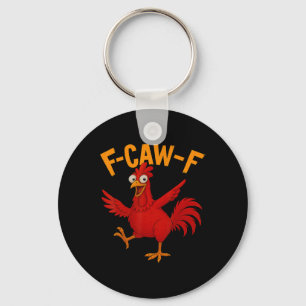 F Caw F Haantje Grappige Vogel Kippenfluisteraar F Sleutelhanger