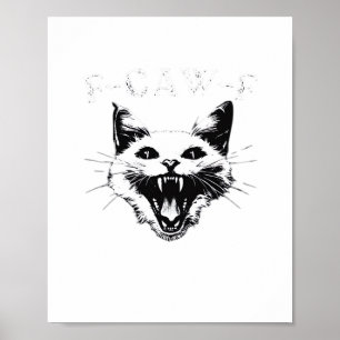F-Caw-F Halloween-liefhebber F-Caw-F Grappig Klass Poster