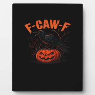 F-Caw-F Halloween trendy casual Fotoplaat