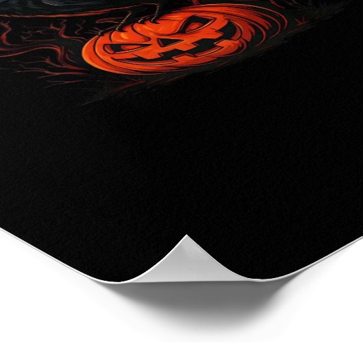 F-Caw-F Halloween Trendy Casual Poster (Hoek)