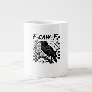 F-Caw-F Halloween Vogel Grote Koffiekop