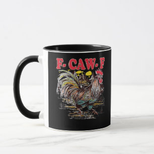F-Caw-F Hei Hei Moana Haan Klassiek Grappig Grafis Mok