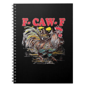 F-Caw-F Hei Hei Moana Haan Klassiek Grappig Grafis Notitieboek