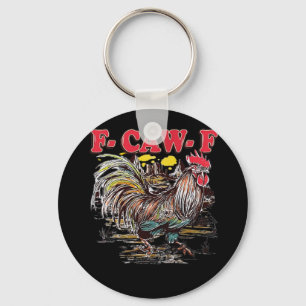 F-Caw-F Hei Hei Moana Haan Klassiek Grappig Grafis Sleutelhanger
