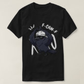 F-CAW-F Hip Hop Crow - Schattige Rapper Bird T-shirt (Design voorkant)
