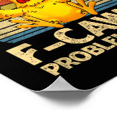 F-caw-f Humor Angry Chicken Dont Like Me Problem S Poster (Hoek)