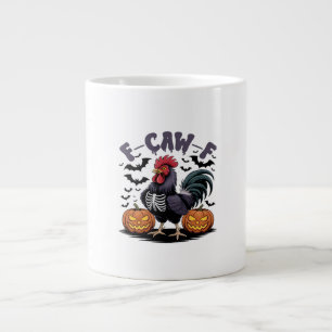 F-Caw-F Humor Kraai Grappig Gotisch Grote Koffiekop