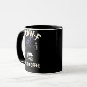 F-CAW-F I Need Coffee Kenmerken Crow Raven Grappig Mok (Voorkant links)