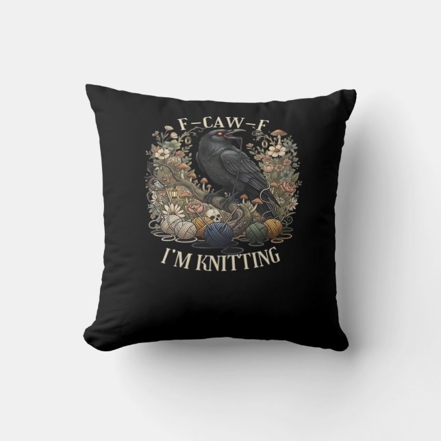 F-Caw-F Ik Brei Creatieve Vrijetijdskleding Kussen (Voorkant)