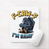 F-Caw-F Ik game Funny Raven Crow Meme   Muismat (Met muis)
