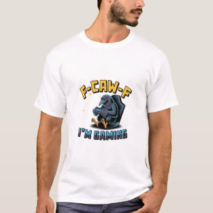 F-Caw-F Ik game Funny Raven Crow Meme   T-shirt