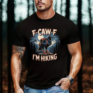 F-Caw-F Ik Wandel met Kraai T-shirt