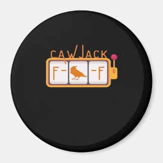 F-Caw-F Jackpot Retro Grafisch Magneet