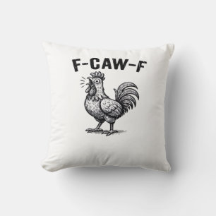 F-Caw-F Kip Creatieve Vrije Tijd Kussen