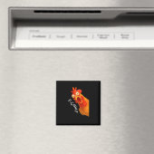 F-Caw-F Kip Essential Klassieker Retro Magneet (Insitu (Vaatwasser))