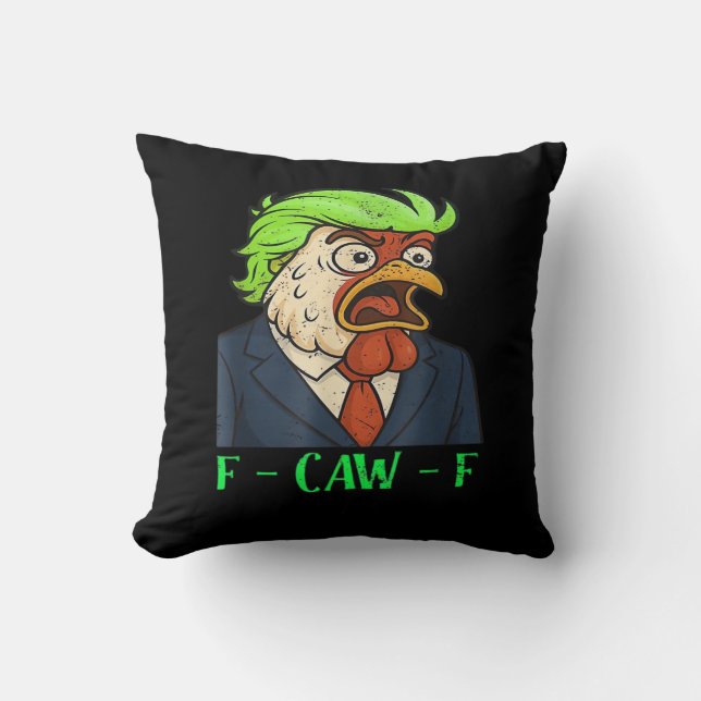 F-Caw-F Kip Essential Simple Clean Kussen (Voorkant)