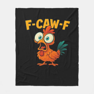 F-Caw-F Kip Essentieel Grappig Trendsettend Fleece Deken