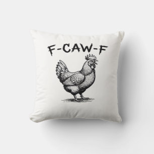 F-Caw-F Kip Essentieel Kussen