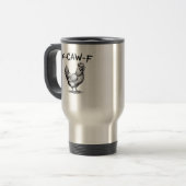 F-Caw-F Kip Essentieel Reisbeker (Voorkant links)