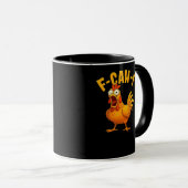 F-Caw-F-Kip Essentiële Grappige Quote Mok (Voorkant rechts)