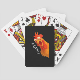 F-Caw-F Kip Essentiële Klassieke Retro Pokerkaarten
