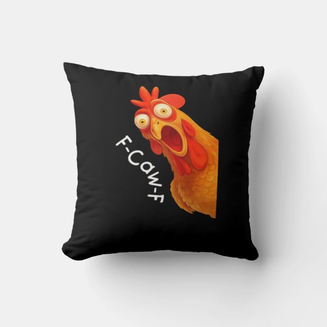 F-Caw-F Kip Essentiële Minimaal Schone Kussen (Voorkant)