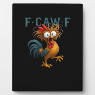 F-Caw-F Kip Essentiële Vintage Stijl Fotoplaat