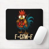 F-caw-f Kip Fcawf Haan Koffie  Muismat (Met muis)