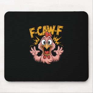 F Caw F Kip Grappig FCawF Haan F-Caw-F Kip Muismat
