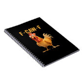 F-Caw-F-Kip Grappig Trend Notitieboek (Rechterzijde)