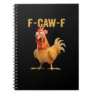 F-Caw-F-Kip Grappig Trendy Notitieboek