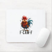 F-Caw-F Kip Haan Grappige Meme Muismat (Met muis)