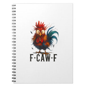 F-Caw-F Kip Haan Grappige Meme Notitieboek