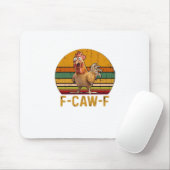 F-Caw-F Kip Humor Essentieel Minimaal Schoon Muismat (Met muis)