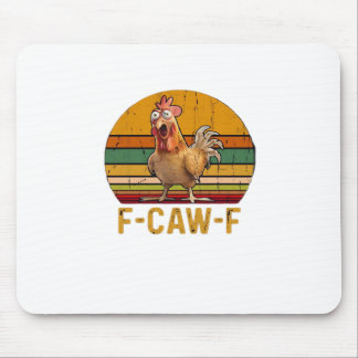 F-Caw-F Kip Humor Essentieel Minimaal Schoon Muismat