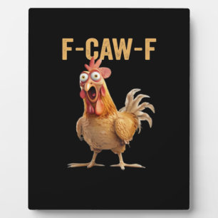 F-Caw-F Kip Klassiek Creatief Casual Fotoplaat