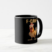 F-Caw-F Kip Klassiek Creatief Casual Mok (Voorkant rechts)