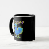 F-Caw-F Kip Klassiek Creatief Casual Mok (Voorkant links)