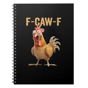 F-Caw-F Kip Klassiek Creatief Casual Notitieboek