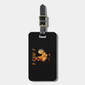 F-Caw-F Kip Klassiek Esthetisch Ontwerp Bagagelabel (Voorkant verticaal)